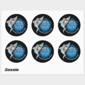 Shark's Point Ronde Sticker (Vel)