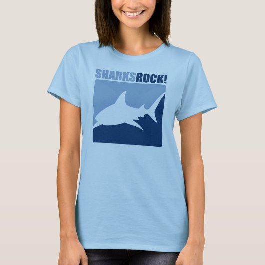 Sharks Rock T-shirt (Voorkant)