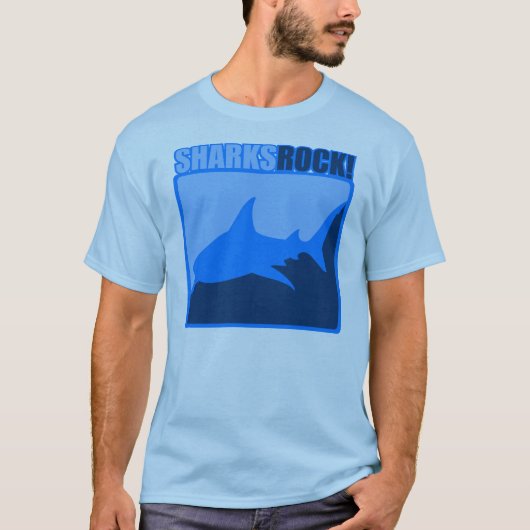 Sharks Rock T-shirt (Voorkant)