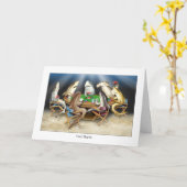 Sharks speelkaarten Kaart Sharks Verjaardag Kaart (Gele Bloem)