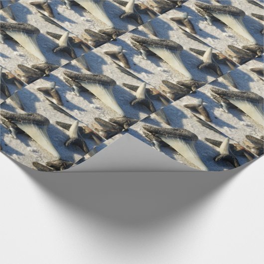 Sharks Teeth van Jax Beach Cadeaupapier (Hoek)