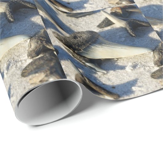 Sharks Teeth van Jax Beach Cadeaupapier (Rol Hoek)