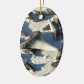 Sharks Teeth van Jax Beach Keramisch Ornament (Links)