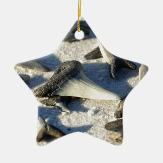 Sharks Teeth van Jax Beach Keramisch Ornament