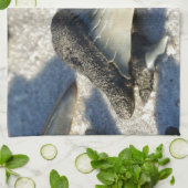 Sharks Teeth van Jax Beach Theedoek (Gevouwen)