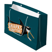 Sharks Territory - Grote Gift Bag