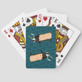 Sharks Territory - Spelkaarten Pokerkaarten