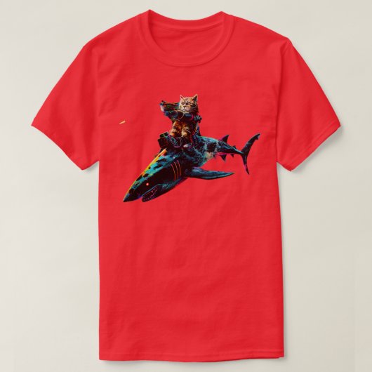 Sharks Uber Feline Editie T-shirt (Design voorkant)