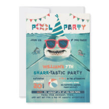 Sharktastic Zwembad Feestje