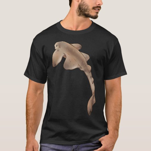 SharkTober dag 2 Engelhaai T-shirt (Voorkant)