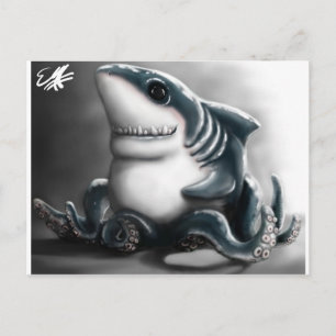 SHARKTOPUS BRIEFKAART