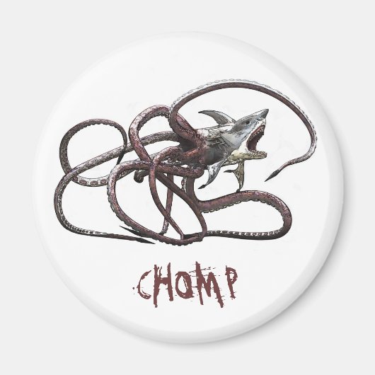 Sharktopus CHOMP magneet (Voorkant)