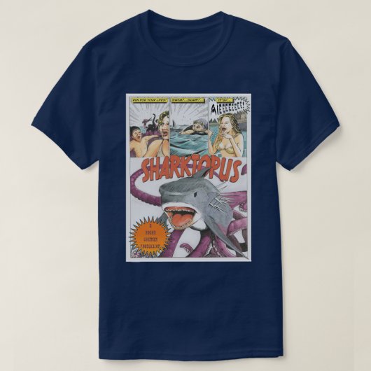 Sharktopus lob t-shirt (Design voorkant)
