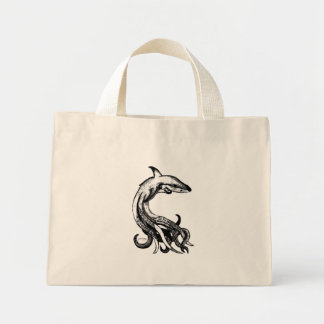 Sharktopus Mini Tote Bag