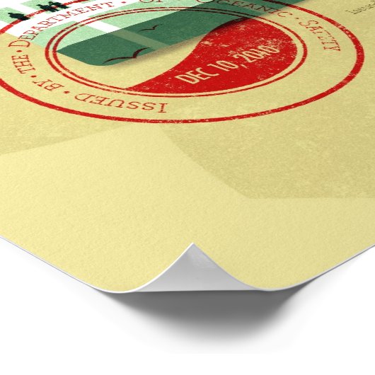 Sharktopus Safety Poster (Hoek)