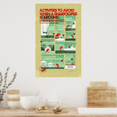 Sharktopus Safety Poster (Keuken)