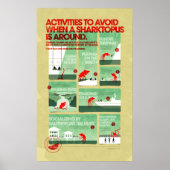 Sharktopus Safety Poster (Voorkant)