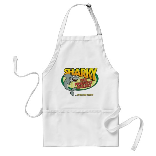 Sharky Apron Standaard Schort (Voorkant)