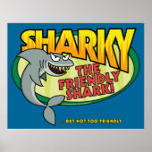 Sharky Poster (Voorkant)