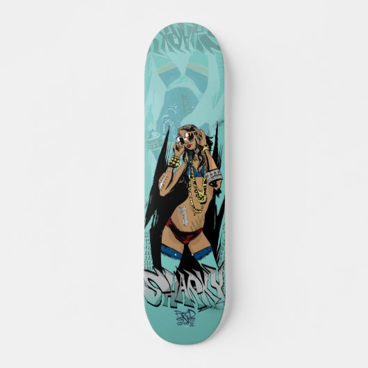 Sharky Schaats Deck Skateboard (Voorkant)