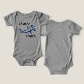 Sharky Shark Light Blue Boys (Ontwerp Voorkant & Achterkant)