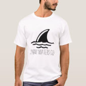 Sharky Waters Fin T-shirt (Voorkant)