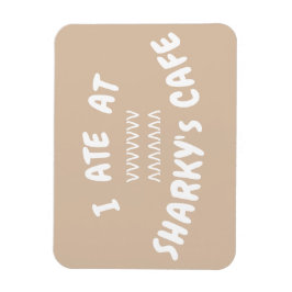 SHARKY's CAFE Memorial Magnet Magneet