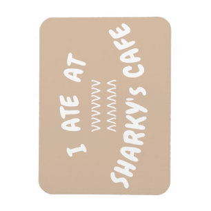 SHARKY's CAFE Memorial Magnet Magneet