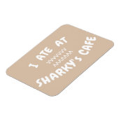 SHARKY's CAFE Memorial Magnet Magneet (Linkerzijde)