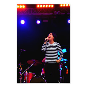 Sharleen Spiteri predikt live met Texas Foto Afdruk