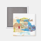 Sharm el Seikh Magneet (Voorkant / Achterkant)