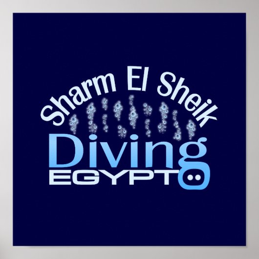 SHARM EL SHEIK poster, pas aan Poster (Voorkant)