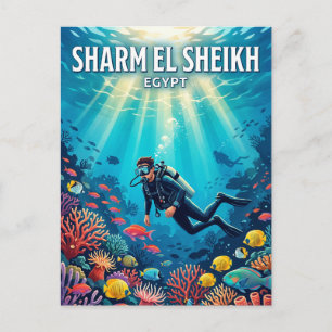 Sharm El Sheikh duiklocaties Egypte Briefkaart