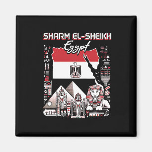 Sharm El-sheikh Egypte Familie Reis Vakantie Souve Magneet