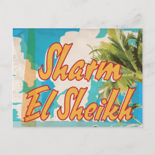 Sharm El Sheikh - Egypte vintage reis ansichtkaart Briefkaart