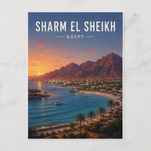 Sharm El Sheikh Sinai Rode Zee Kust Reizen Briefkaart
