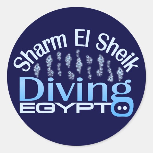 SHARM EL SHEIKH STICKERS (Voorkant)