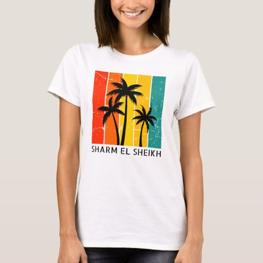 Sharm El Sheikh Sunset T-Shirt voor vrouwen (Voorkant)