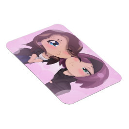 Sharm & Gigi Chibi magneet