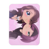 Sharm & Gigi Chibi magneet (Verticaal)