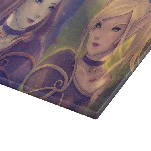 Sharm & Gigi Glass Cutting Board Snijplank (Hoek)