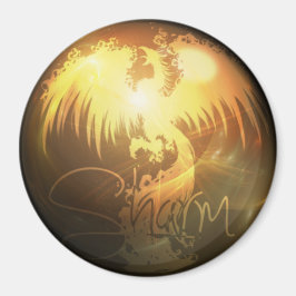 Sharm Phoenix ronde magneet