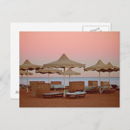 Sharm Sunset Briefkaart (Voorkant / Achterkant)