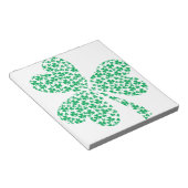 Sharmocks voor St Patrick's Day Notitieblok (Schuin)