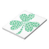 Sharmocks voor St Patrick's Day Notitieblok (Linkerzijde)
