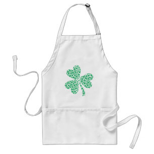 Sharmocks voor St Patrick's Day Standaard Schort
