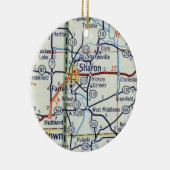 Sharon PA Keramisch Ornament (Rechts)