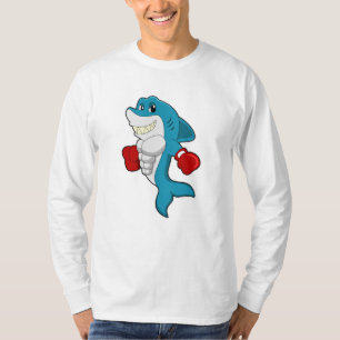 Sharp als Boxer met Boxing-handschoenen T-shirt