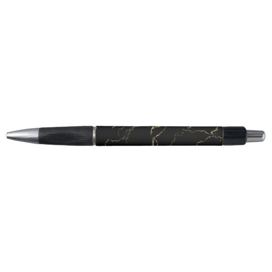 Sharp Black en Gold Marble Pen (Voorkant)