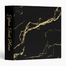 Sharp Black en Gold Marble Personal